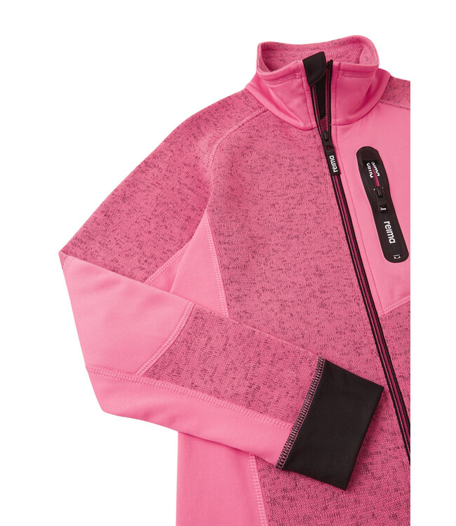 Reima Kinder Fleecejacke Laskien Soft Coral