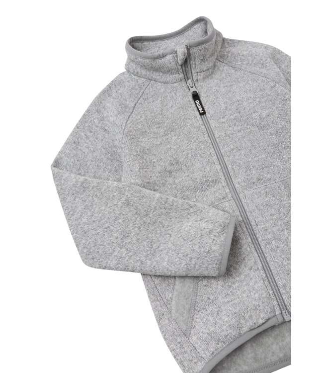 Reima Kinder Fleecejacke Hopper Melange grey