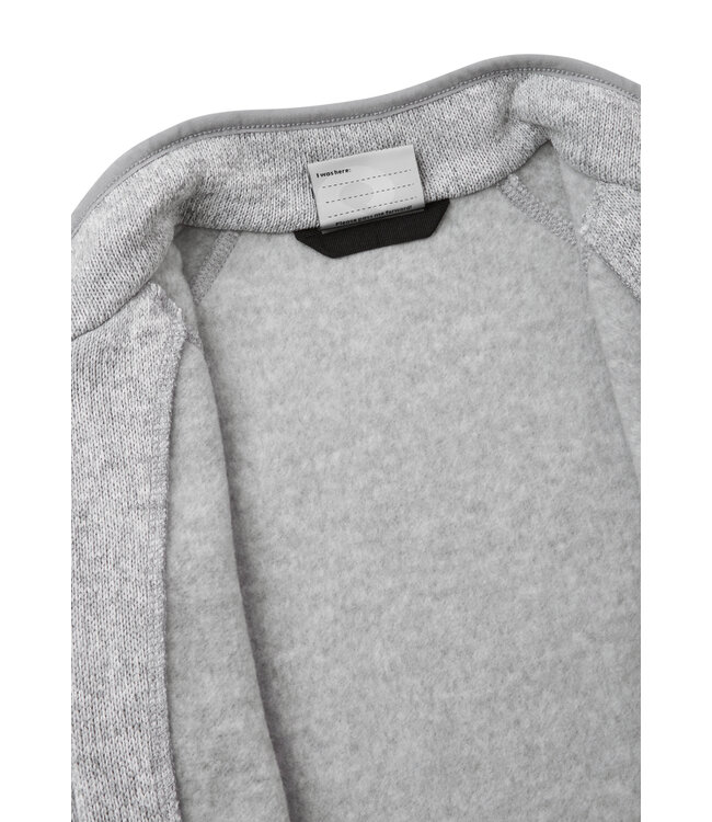 Reima Kinder Fleecejacke Hopper Melange grey