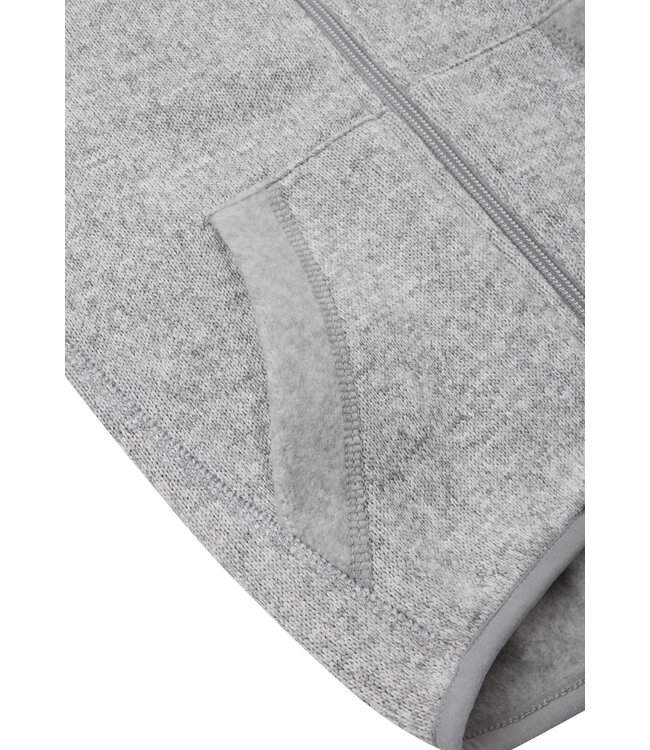 Reima Kinder Fleecejacke Hopper Melange grey