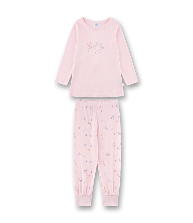 Sanetta Mädchen Schlafanzug Birds