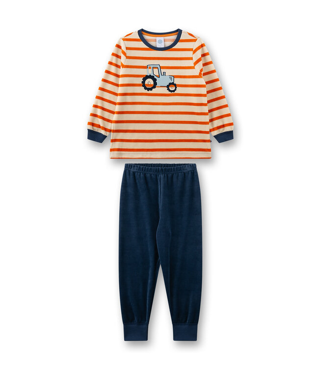 Sanetta Jungen-Schlafanzug aus Nicki Traktor