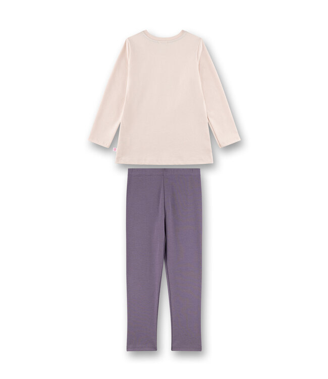 Sanetta Mädchen Schlafanzug Pflaume