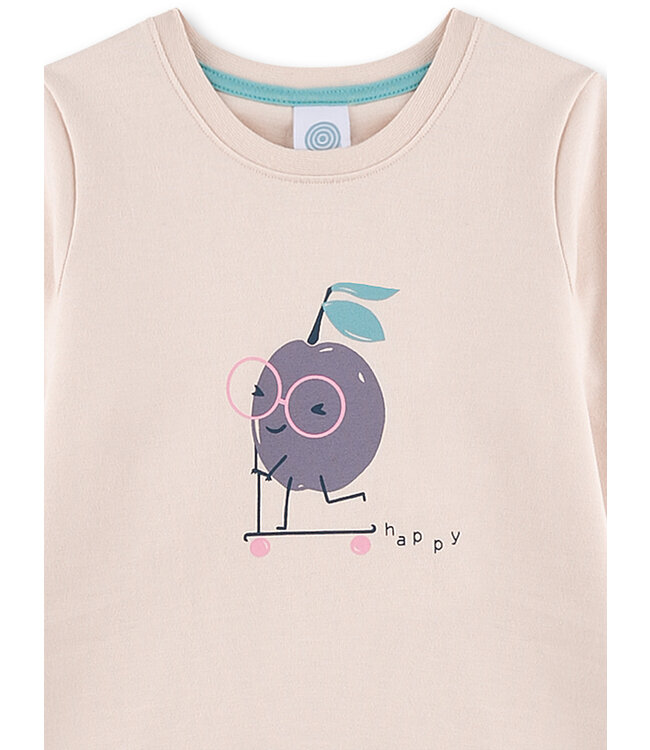 Sanetta Mädchen Schlafanzug Pflaume