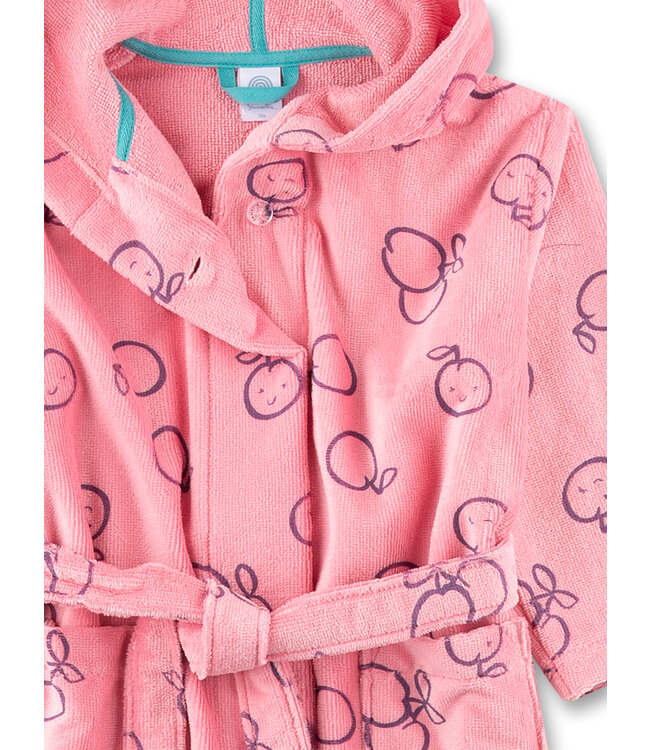 Sanetta Mädchen Bademantel Kirsche