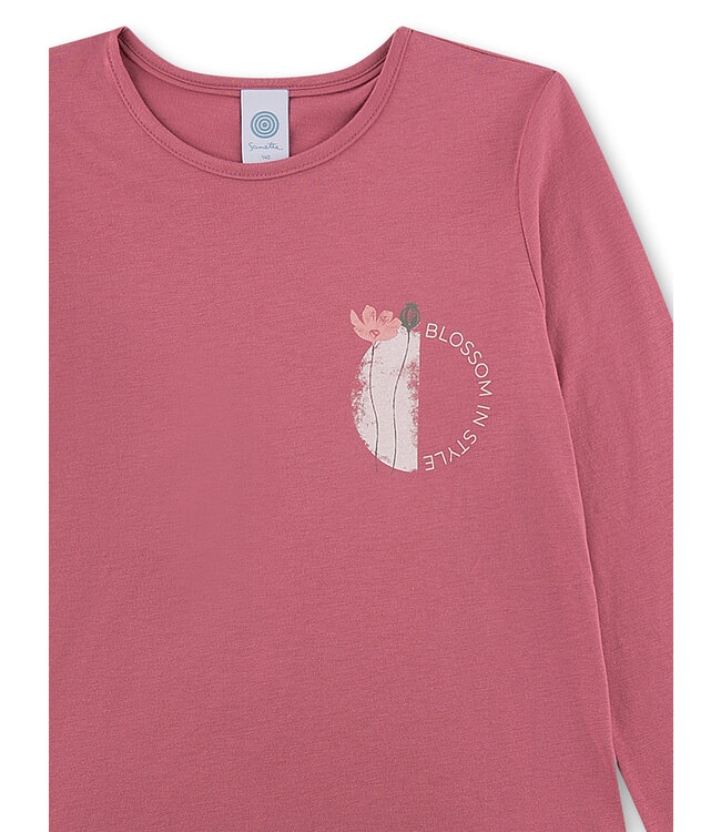 Sanetta Mädchen Schlafanzug Blumen