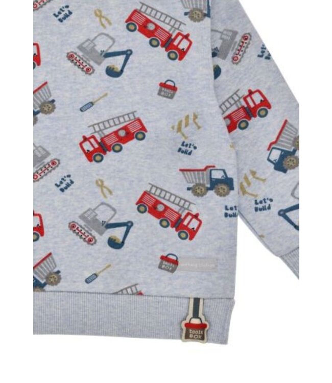 Bondi Kleinkinder Pullover Fahrzeuge