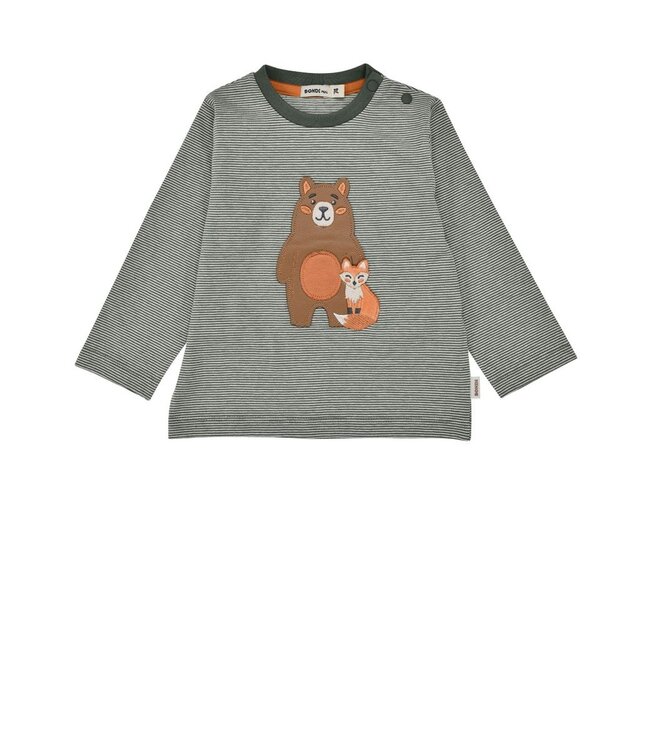Bondi Kleinkinder langarm Shirt Waldtiere