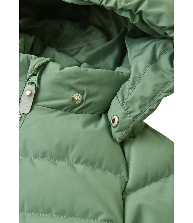 Reima Kleinkinder Daunenjacke Kupponen Green Clay