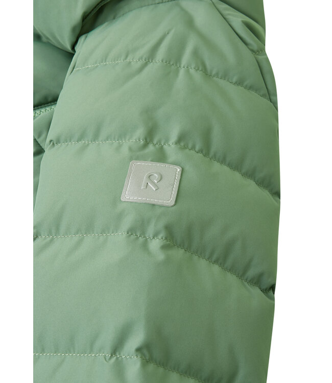 Reima Kleinkinder Daunenjacke Kupponen Green Clay