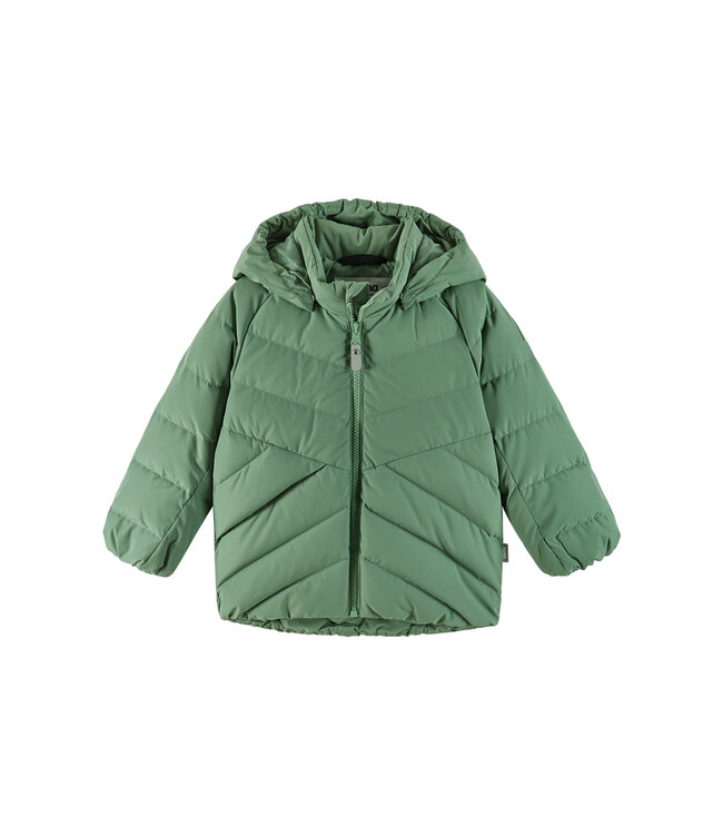 Reima Kleinkinder Daunenjacke Kupponen Green Clay