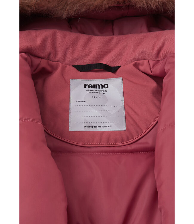 Reima tec Kleinkinder Parka Mutka Red Clay