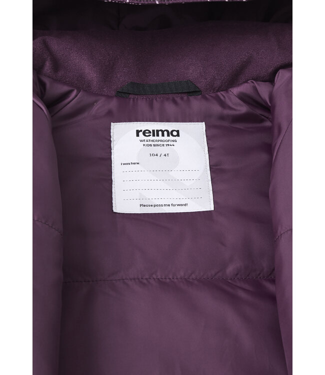Reima tec Kinder Winterjacke Muonio Deep purple