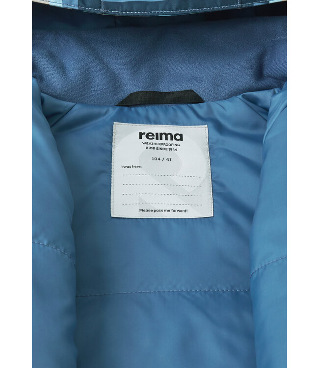 Reima tec Kinder Winterjacke Muonio Blue Ocean