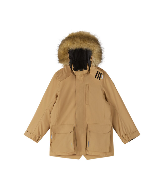 Reima tec Kinder Winterjacke Ajaton Peanut Brown