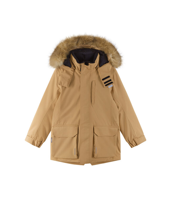 Reima tec Kinder Winterjacke Ajaton Peanut Brown