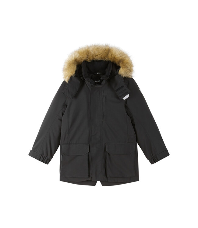 Reima tec Kinder Winterjacke Ajaton Black