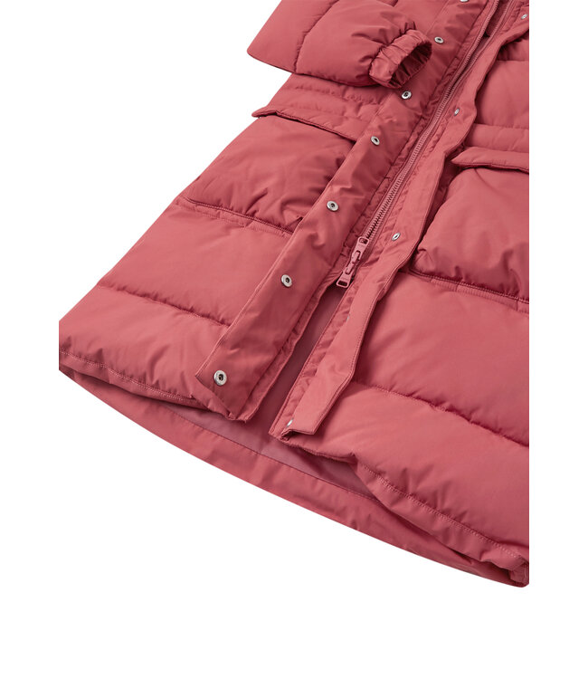 Reima Mädchen Wintermantel Kumpula Red Clay