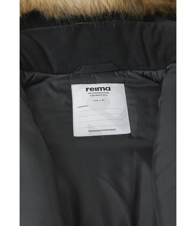 Reima tec Mädchen Winterjacke Muurame Black