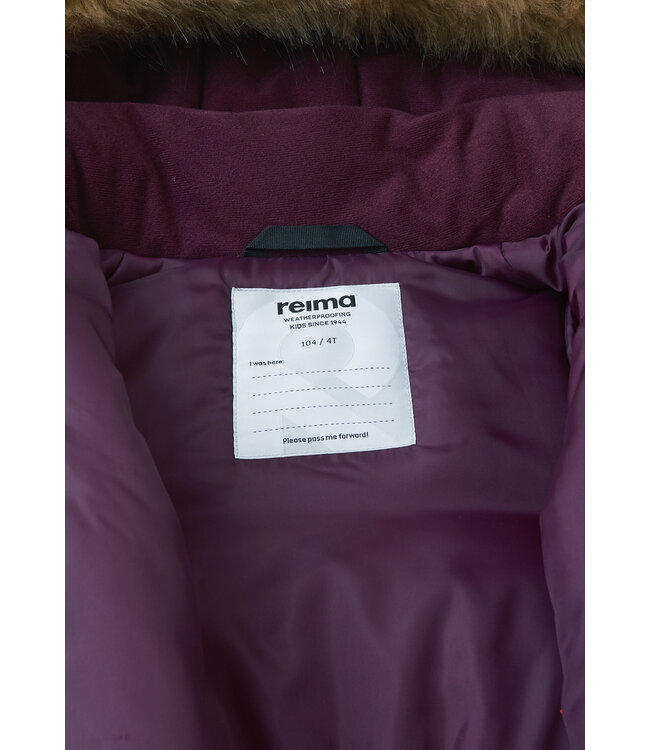 Reima tec Mädchen Winterjacke Muurame Deep purple
