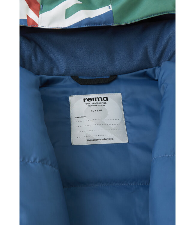 Reima tec Kinder Winterjacke Marttila Blue Ocean
