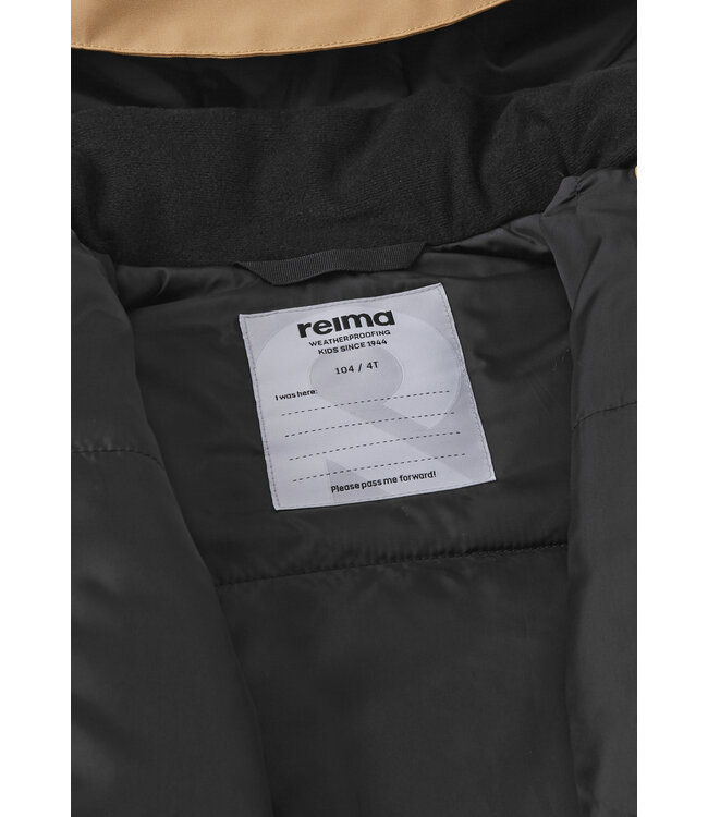 Reima tec Kinder Winterjacke Kamuni Peanut Brown