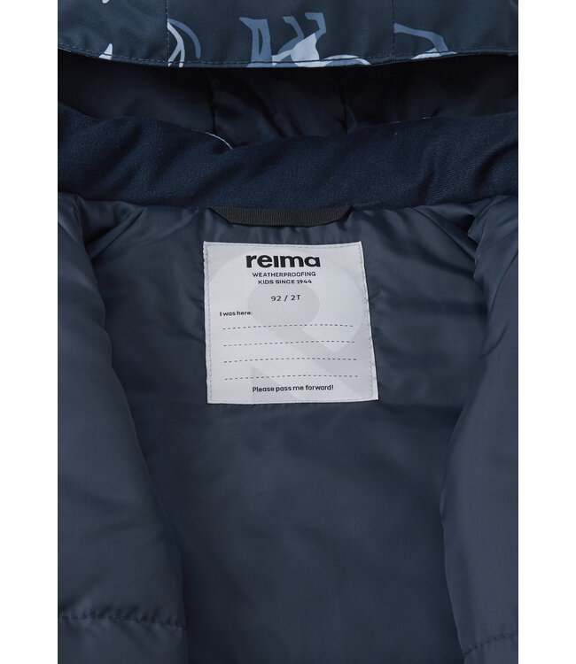 Reima tec Kleinkinder Winterjacke Parkkila Navy