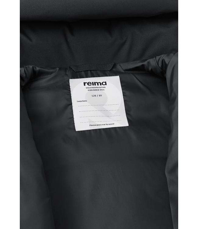 Reima Kinder Daunenmantel Parkkala Black