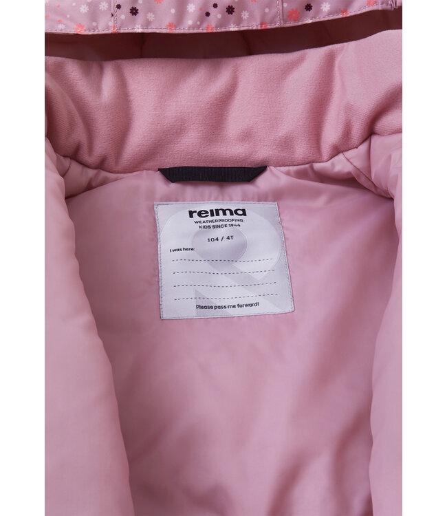 Reima tec Kinder Winterjacke Taipale Grey Pink