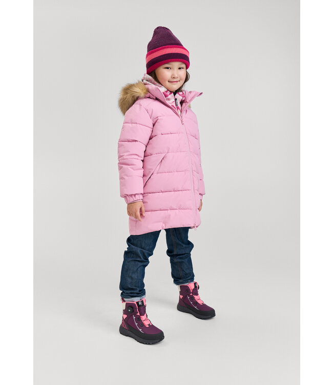 Reima Mädchen Wintermantel Luvia Grey Pink