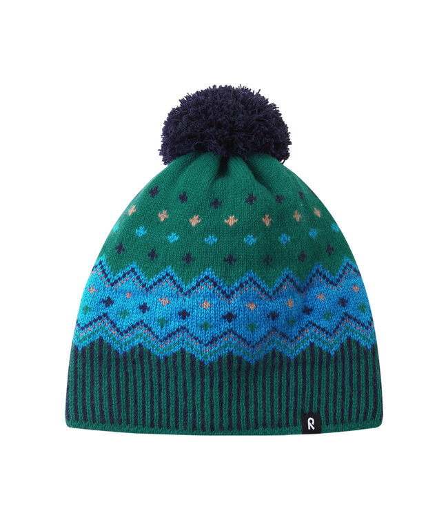 Reima Kinder Wollmütze Pohjoinen Navy