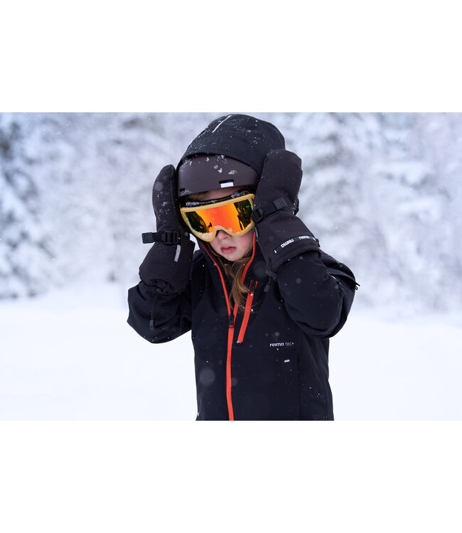 Reima tec Kinder Ski-Fäustlinge Snoukka black