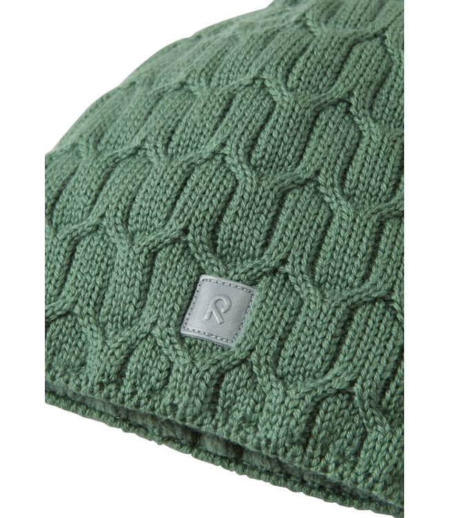 Reima Kinder Wollmütze Nyksund Green Clay