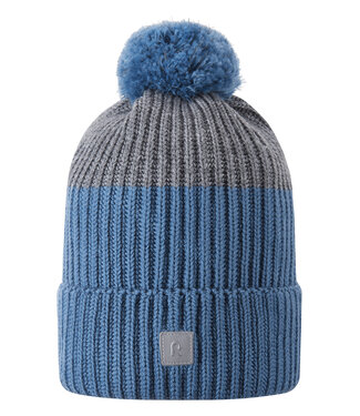 Reima Kinder Wollmütze Pilke Blue Ocean