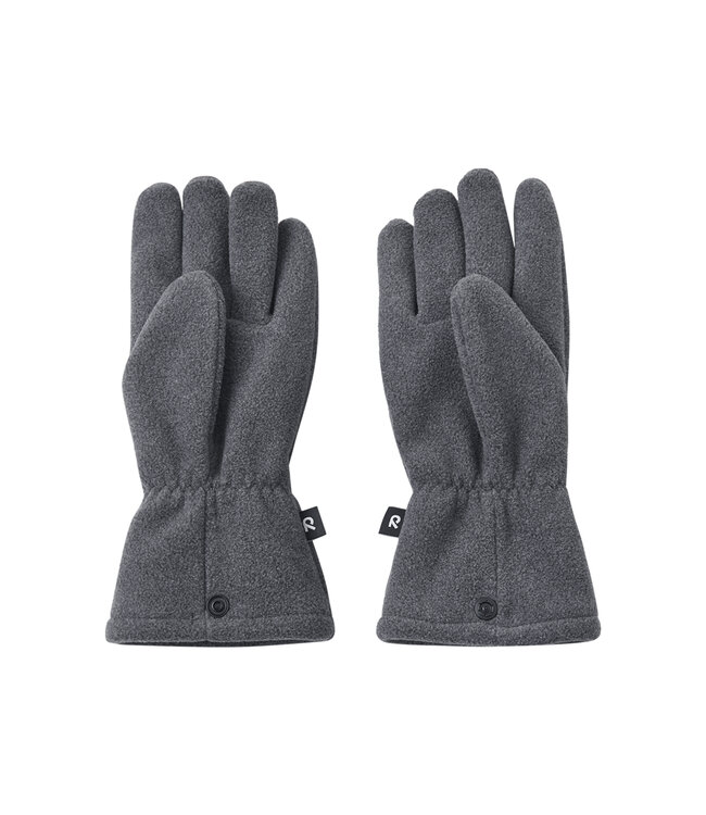 Reima Kinder Fleecehandschuhe Varmin Black melange