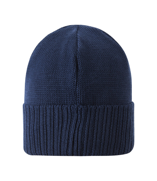 Reima Kinder Wollmütze Kalotti Navy