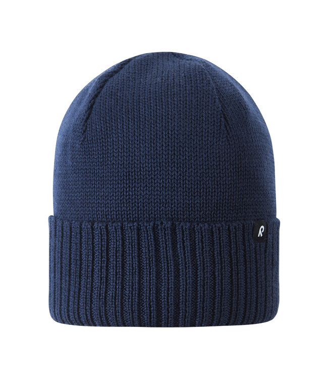 Reima Kinder Wollmütze Kalotti Navy
