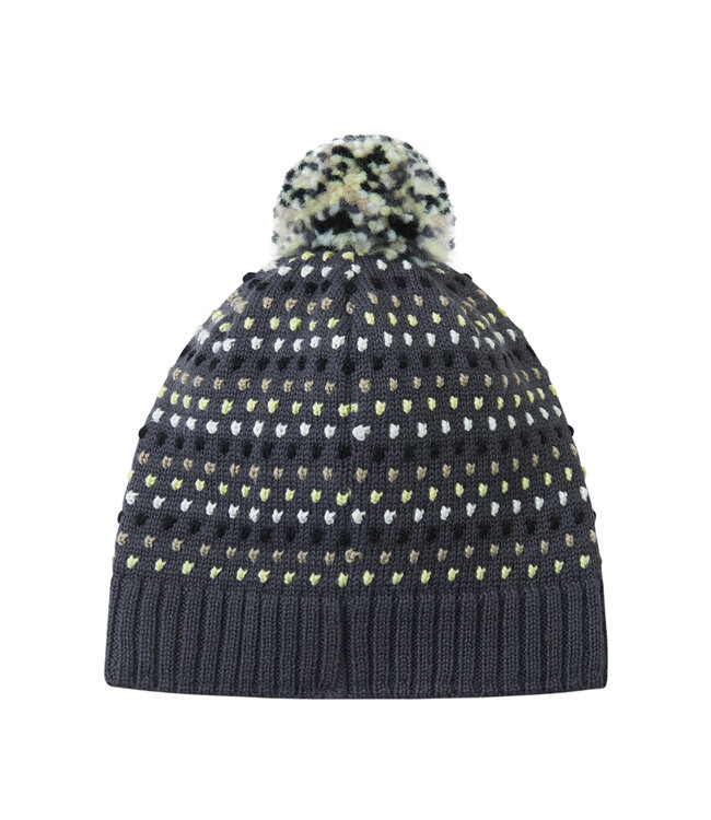 Reima Kinder Wollmütze Pampula Soft black