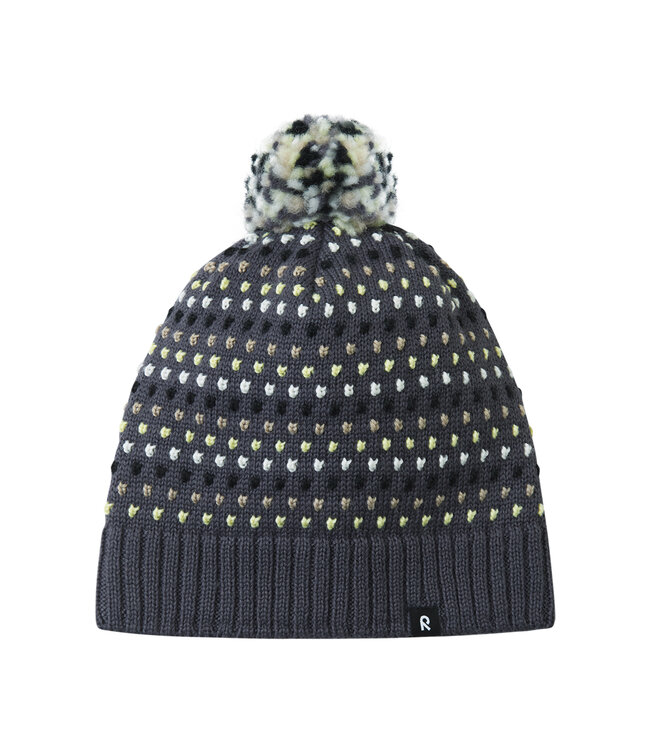 Reima Kinder Wollmütze Pampula Soft black