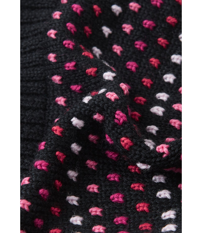 Reima Kinder Wollmütze Pampula Black