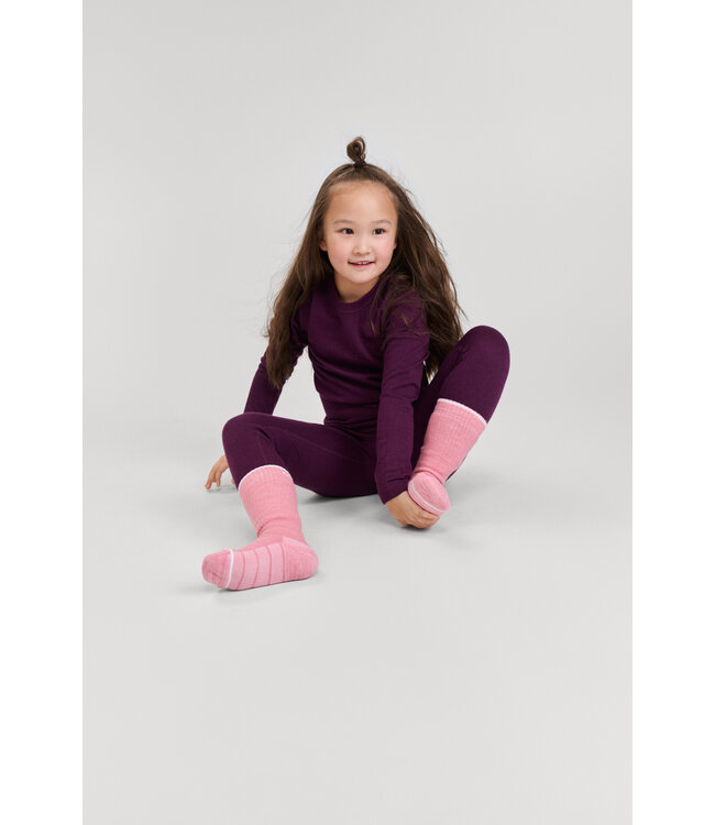 Reima Kinder Ski Socken Urheilu Soft Coral