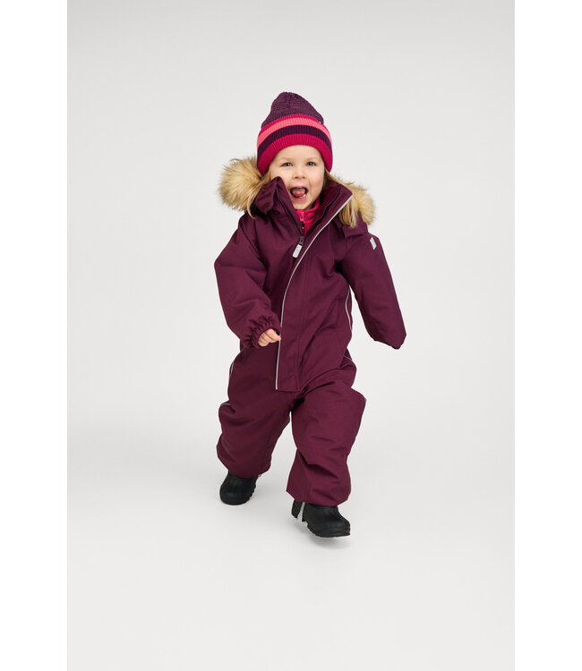 Reima Kinder Wollmütze Hiippa Deep purple