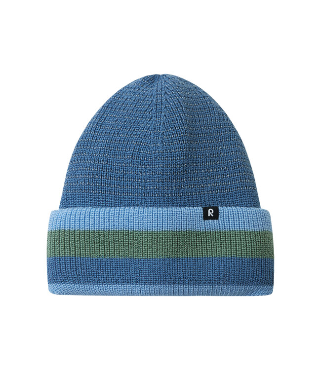 Reima Kinder Wollmütze Hiippa Blue Ocean