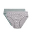 Sanetta Mädchen-Slip (Doppelpack) grau/blau