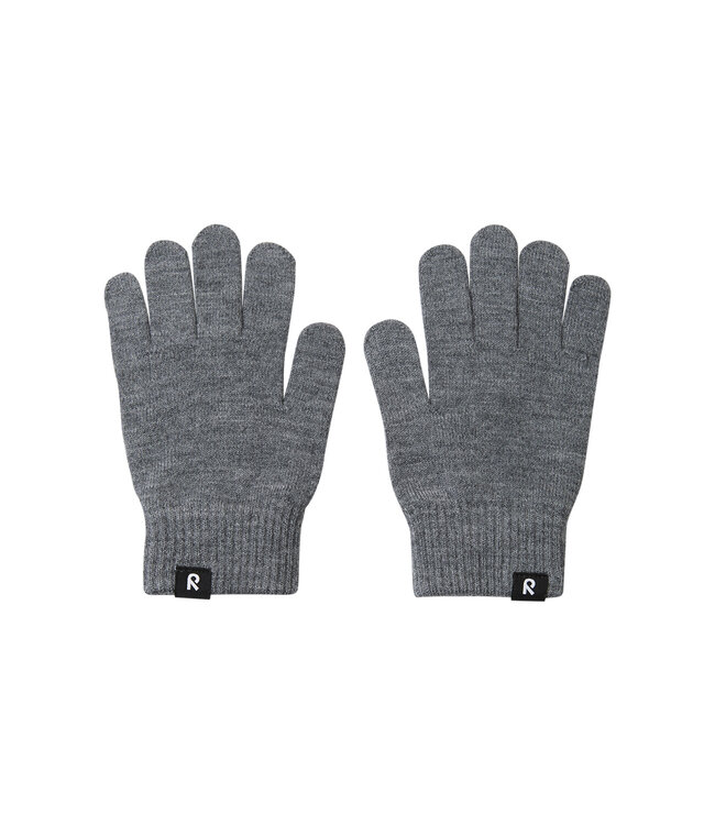 Reima Kinder Woll-Handschuhe Sormin Melange grey