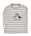 Bondi Baby langarm Shirt geringelt 'Dino'