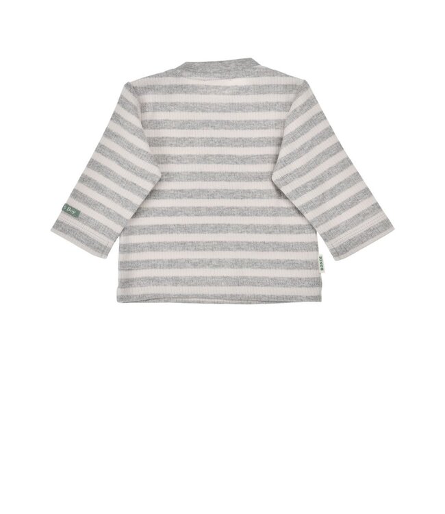 Bondi Baby langarm Shirt geringelt 'Dino'