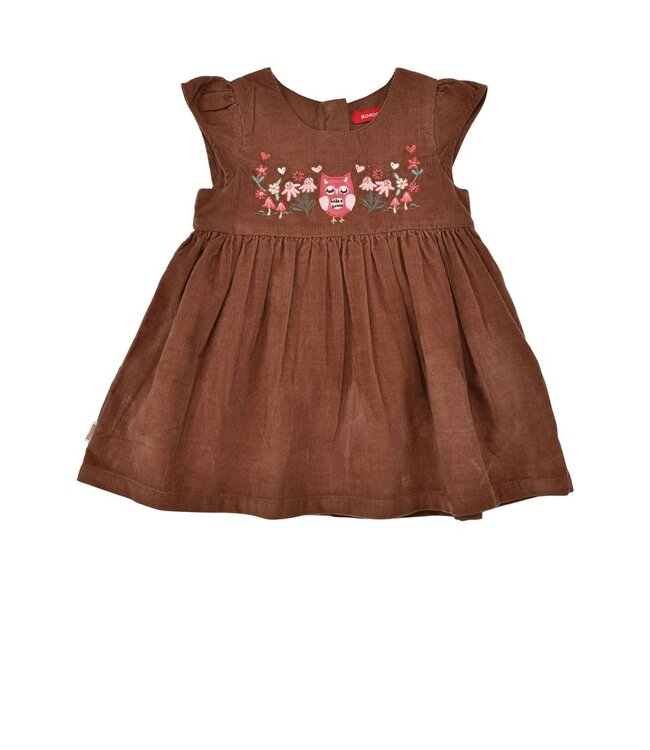 Bondi Kleinkinder Cordkleid 'Eule'