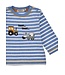 Bondi Baby langarm Shirt geringelt Baufahrzeuge