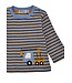 Bondi Baby langarm Shirt geringelt Kranwagen